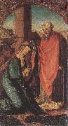 SCHAUFELEIN, Hans Leonhard The Birth of Christ  sft oil painting on canvas